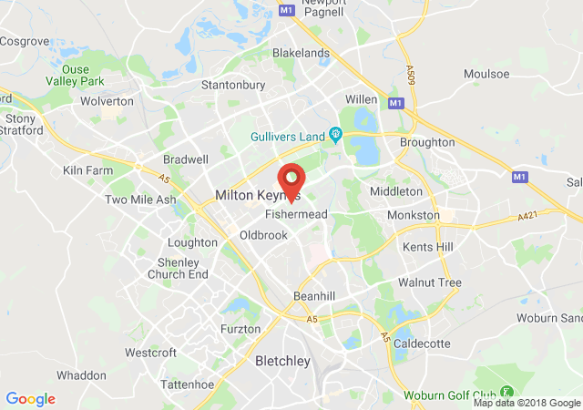 Google map image of Milton Keynes, Buckinghamshire, MK6 2BJ